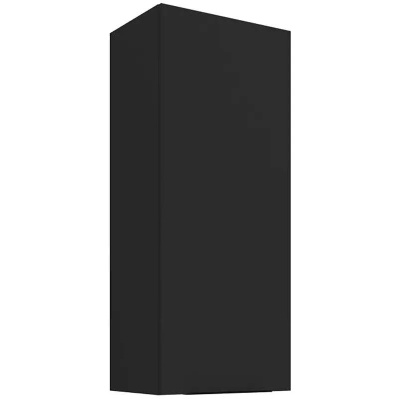 Originální SIENA horní skříňka 45 G-108 1F s policemi 45 cm UNI dvířka EXTRA VYSOKÁ černá