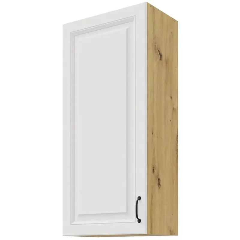 STILO ab horní skříňka 50G-108 1F se 3 policemi 50 cm EXTRA VYSOKÁ UNI dvířka artisan/bílá Omezená Nabídka