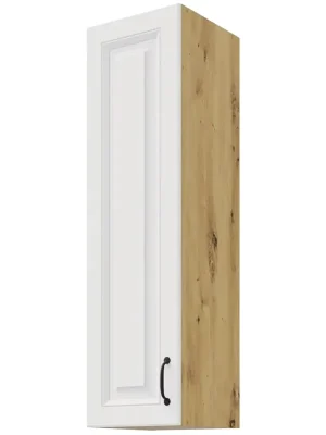 Vysoce Kvalitní STILO ab horní skříňka 30G-108 1F se 3 policemi 30 cm EXTRA VYSOKÁ UNI dvířka artisan/bílá