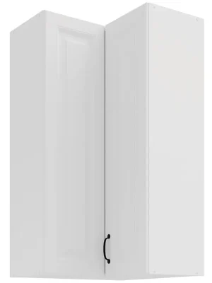 STILO bb horní skříňka 60x60 GN-108 2F 90° rohová 60x60 cm EXTRA VYSOKÁ bílá mat Expresní Doručení
