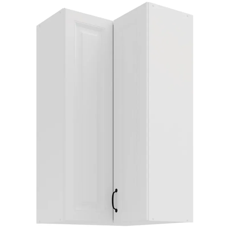 STILO bb horní skříňka 60x60 GN-108 2F 90° rohová 60x60 cm EXTRA VYSOKÁ bílá mat Expresní Doručení