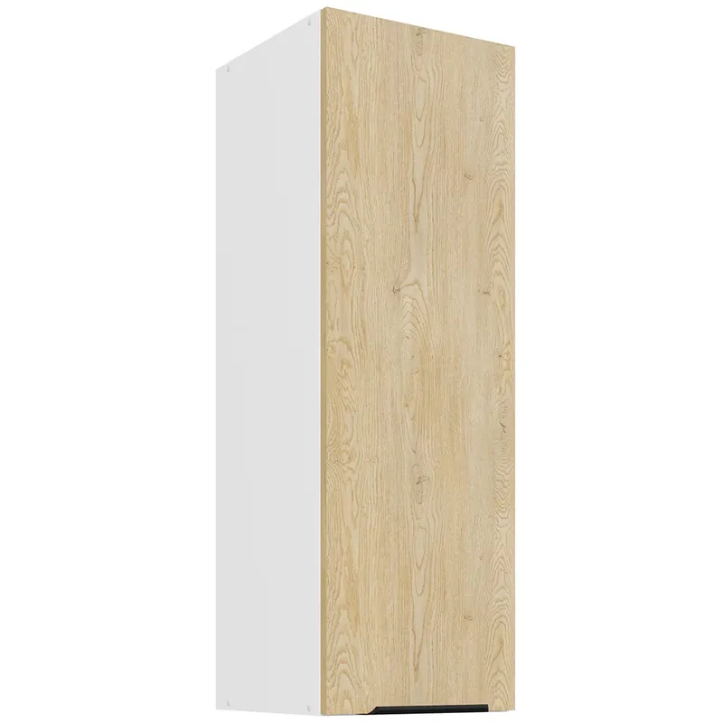 CREMONA bc horní skříňka 30 G-90 1F policová 30 cm VYSOKÁ bílá/cremona Levný