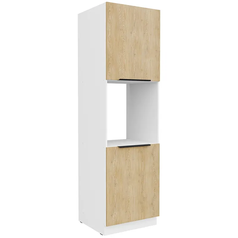 CREMONA bc vysoká skříňka 60 DP-210 2F na vestavnou troubu 60 cm bílá/cremona Akční Cena