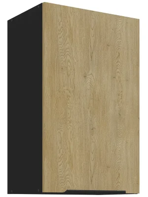 Zlevněný CREMONA cc horní skříňka 45 G-72 1F policová 45 cm černá/cremona
