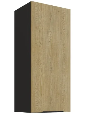 Top Prodej CREMONA cc horní skříňka 40 G-90 1F policová 40 cm VYSOKÁ černá/cremona