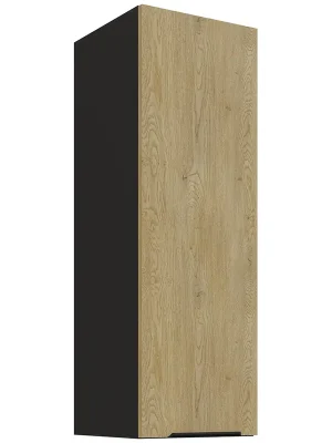 Speciální Cena CREMONA cc horní skříňka 30 G-90 1F policová 30 cm VYSOKÁ černá/cremona