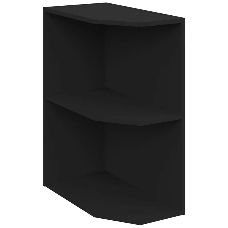 Koupit Online ARIA pe dolní regál 30 D ZAK zakončovací s policí 30 cm UNI provedení černá