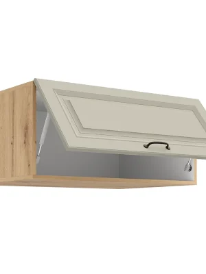STILO ac horní skříňka 80 NAGU-36 1F výklopná 80 cm HLUBOKÁ artisan/světle šedá Finální Výprodej