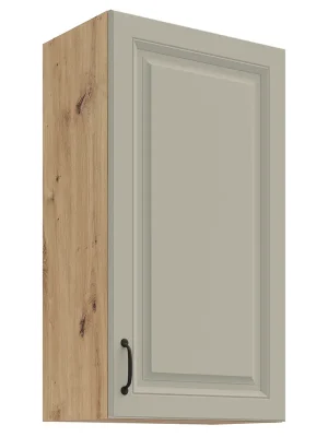 STILO ac horní skříňka 50 G-90 1F s policemi 50 cm VYSOKÁ UNI dvířka artisan/světle šedá Cenová Bomba