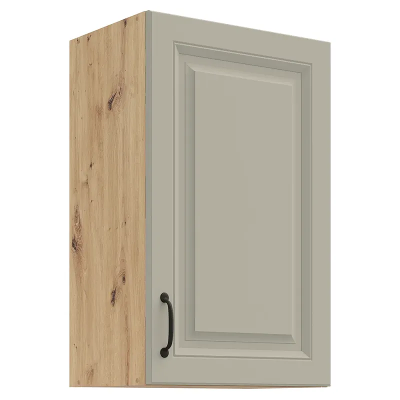 STILO ac horní skříňka 45 G-72 1F s policemi 45 cm UNI dvířka artisan/světle šedá Sleva