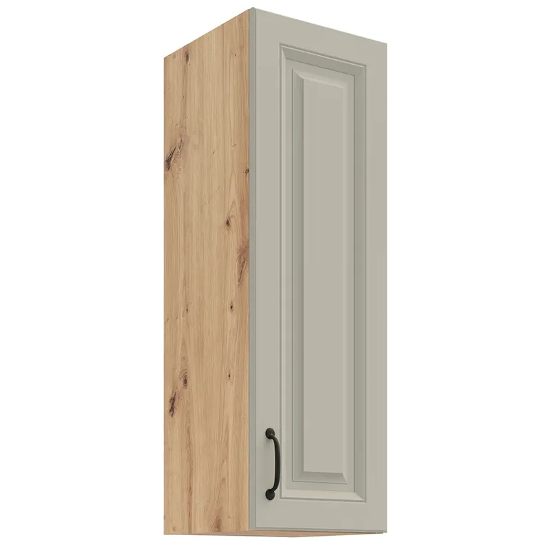 STILO ac horní skříňka 30 G-90 1F s policemi 30 cm VYSOKÁ UNI dvířka artisan/světle šedá Kup Teď