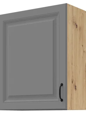 STILO ad horní skříňka 60 G-72 1F s policemi 60 cm UNI dvířka artisan/šedá Hit Sezóny