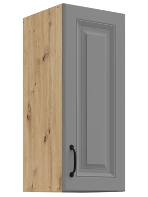STILO ad horní skříňka 30 G-72 1F s policemi 30 cm UNI dvířka artisan/šedá Expresní Doručení
