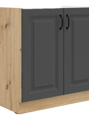 STILO gr dolní skříňka 80 ZL 2F dřezová 80 cm artisan/grafit Kup Teď