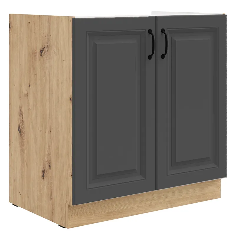STILO gr dolní skříňka 80 ZL 2F dřezová 80 cm artisan/grafit Kup Teď