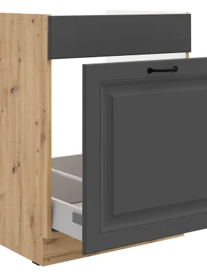 STILO gr dolní skříňka 60 ZL 1S dřezová 60 cm PREMIUM BOX artisan/grafit Objednat Nyní