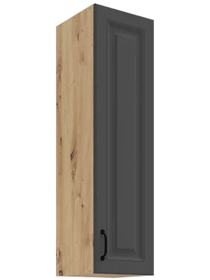STILO gr horní skříňka 30 G-108 1F s policemi 30 cm EXTRA VYSOKÁ UNI dvířka artisan/grafit Omezená Nabídka