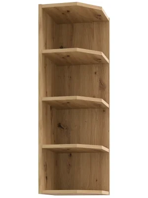 Značkový ARIA li horní regál 30 G-90 ZAK zakončovací s policemi 30 cm VYSOKÝ UNI provedení artisan