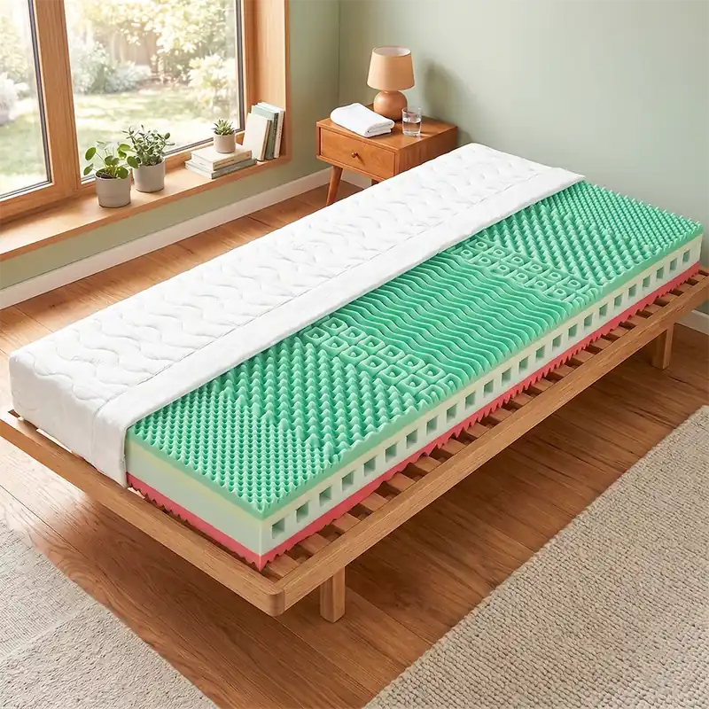 Prémiová matrace KATA 140x200 cm výška 19 cm sedvičová tvrdost 2 i 3 nosnost 120 kg VÝBĚR PRATELNÉHO POTAHU Výhodná Nabídka