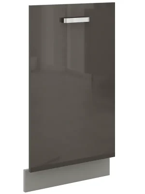 Sezónní Sleva GREY gr dvířka na vestavnou myčku ZM 71,3x44,6 cm světle šedá/tmavě šedá lesk