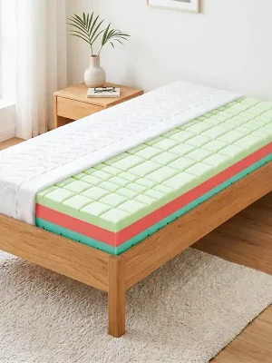 Akční Cena Antidekubitní matrace MANA 120x200 cm výška 18 cm sedvičová tvrdost 2 i 3 nosnost 130 kg VÝBĚR PRATELNÉHO POTAHU
