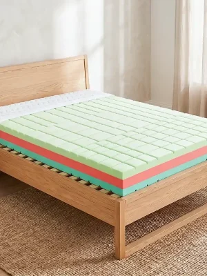 Antidekubitní matrace MANA 140x200 cm výška 18 cm sedvičová tvrdost 2 i 3 nosnost 130 kg VÝBĚR PRATELNÉHO POTAHU Nová Kolekce