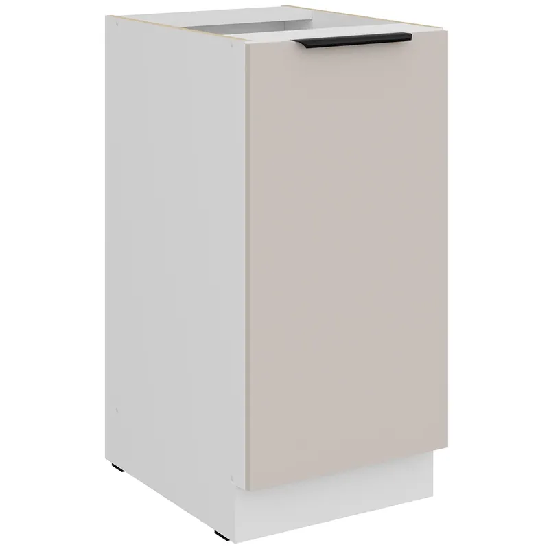 Zlevněný COMO dolní skříňka 40 D 1F policová 40 cm bílá/kašmír