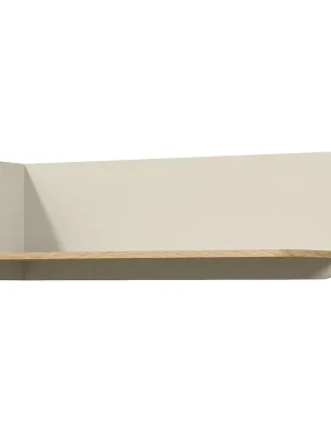 YUKI a závěsná police 14 90 cm bežovošedá/dub Must-Have