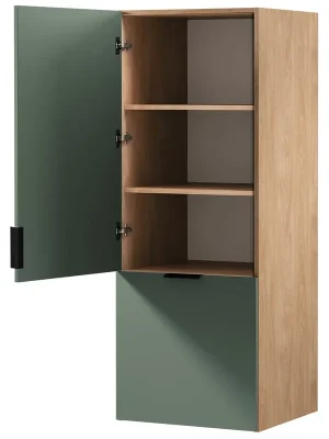 Výprodej SORENTO pg horní skříňka N60N multifunkční nástavec 60 cm LEVÁ puccini/zelená