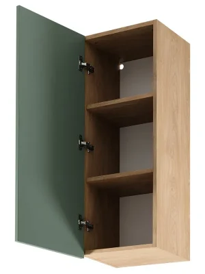 SORENTO pg horní skříňka G40 policová 40 cm LEVÁ puccini/zelená Levný