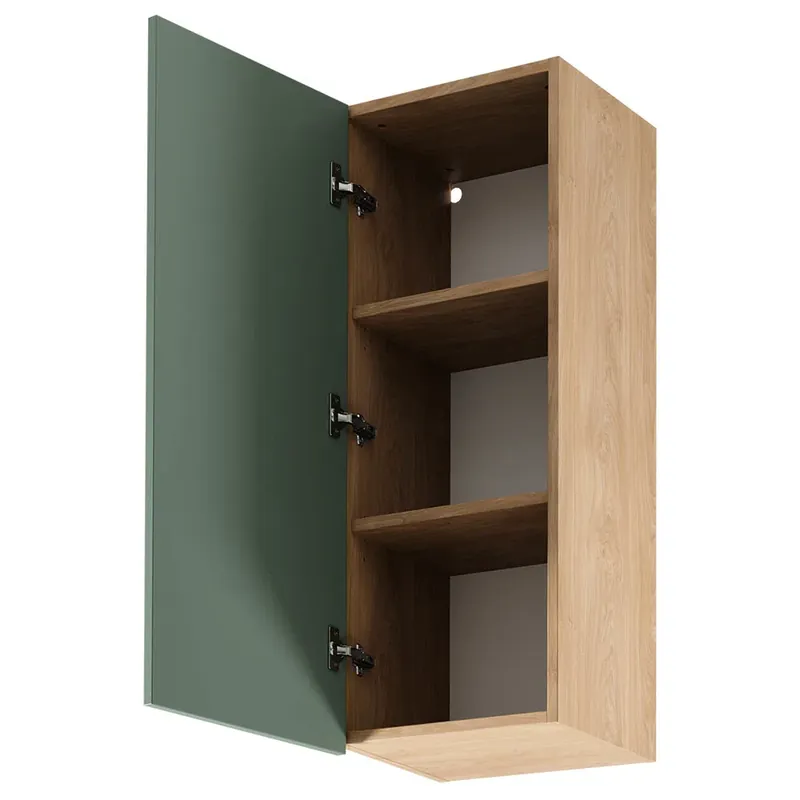 SORENTO pg horní skříňka G40 policová 40 cm LEVÁ puccini/zelená Levný