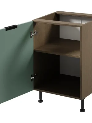 SORENTO bg dolní skříňka D60 s dvířky 60 cm LEVÁ baltic/zelená Sezónní Sleva