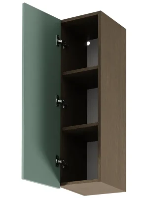 Speciální Cena SORENTO bg horní skříňka G30 policová 30 cm LEVÁ baltic/zelená