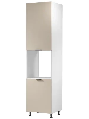 SORENTO pl vysoká skříňka D60PWN na vestavnou troubu 60 cm LEVÁ bílá/béžová Novinka