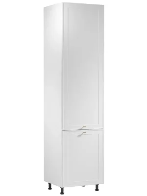 Akce SORENTO bb vysoká skříňka D60RWN potravinová s policemi 60 cm LEVÁ bílá