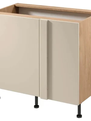 SORENTO pz dolní skříňka D100N rohová 120x60cm PRAVÁ puccini/béžová Bezpečná Platba