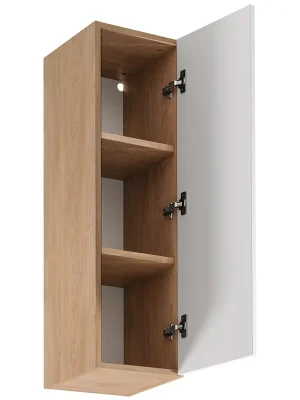 SORENTO pb horní skříňka G30 policová 30 cm PRAVÁ puccini/bílá Finální Výprodej