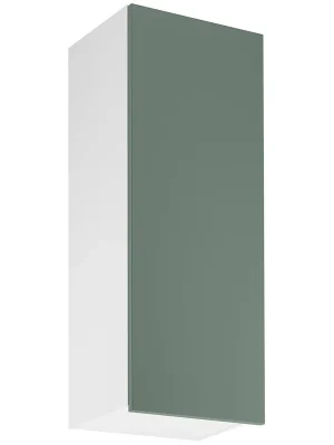 Akční Nabídka SORENTO jv horní skříňka G40 policová 40 cm PRAVÁ bílá/zelená