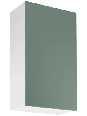SORENTO jv horní skříňka G60 policová 60 cm PRAVÁ bílá/zelená Horká Nabídka