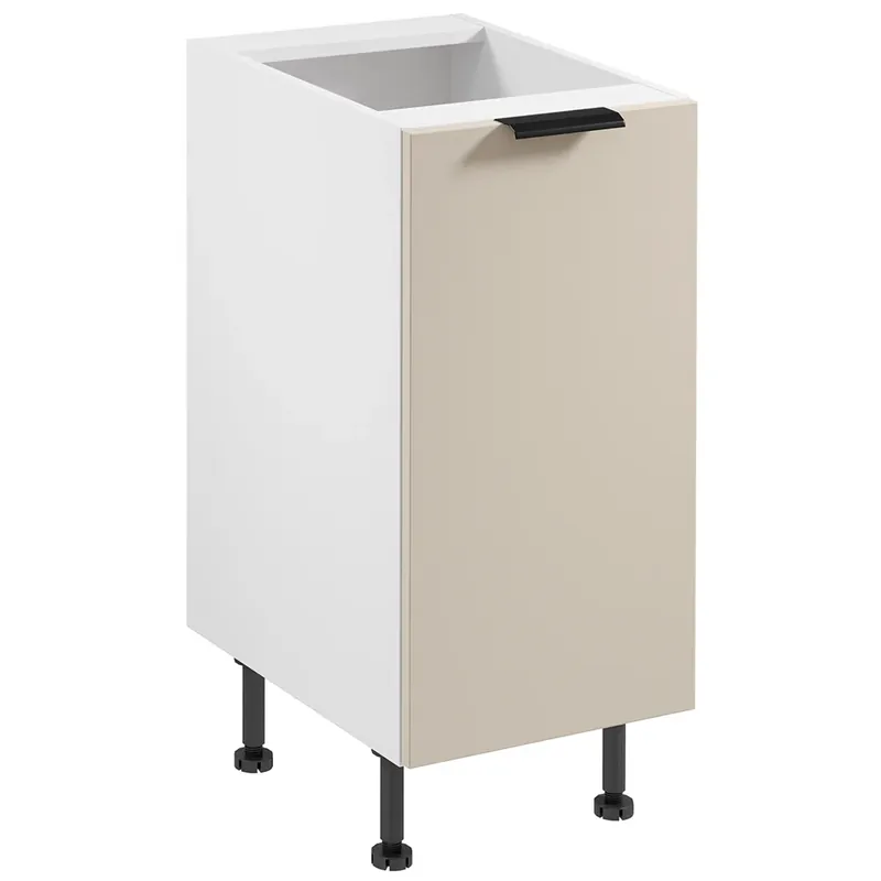Akce SORENTO pl dolní skříňka D40 s dvířky 40 cm LEVÁ bílá/béžová