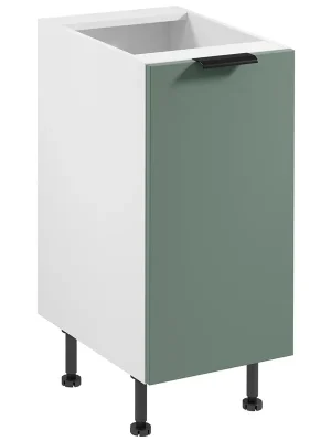 SORENTO jv dolní skříňka D40 s dvířky 40 cm LEVÁ bílá/zelená Nová Kolekce