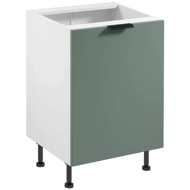 Top Prodej SORENTO jv dolní skříňka D60 s dvířky 60 cm PRAVÁ bílá/zelená