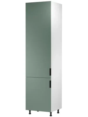 Výhodná Nabídka SORENTO jv vysoká skříňka D60RWN potravinová s policemi 60 cm LEVÁ bílá/zelená