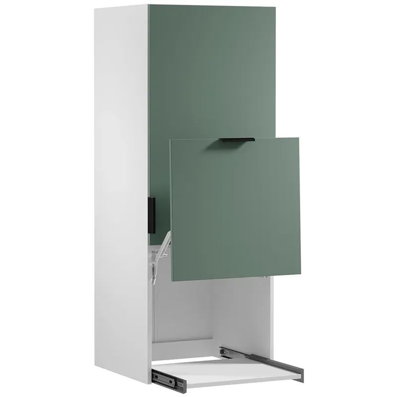 SORENTO jv horní skříňka N60N multifunkční nástavec 60 cm PRAVÁ bílá/zelená Originální