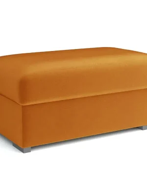 Taburet BASTON 100x60 cm úložný prostor VÝBĚR TKANIN Koupit Online
