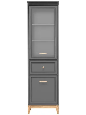 TERRA s vitrína TA-6 55 cm šedá Značkový