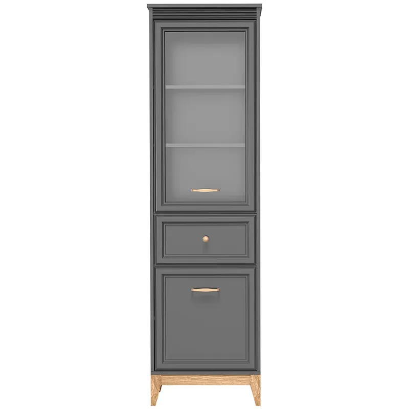 TERRA s vitrína TA-6 55 cm šedá Značkový