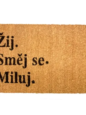 Značkový Rohožka Žij, směj se, miluj Home Elements