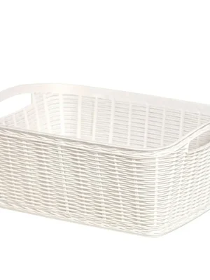 Košík LA CANESTRINA maxi, bílá BAMA Must-Have