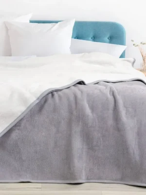 Tovární Cena Akrylová deka, šedá Dreamy Linens